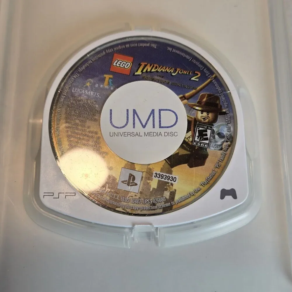 LEGO Indiana Jones 2: The Adventure Continues (Sony PSP) VGC CIB Complete Tested
